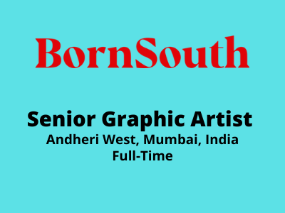 Bornsouth Media LLP is hiring Sr Graphic Artist