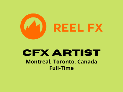 CFX Artist required at Reel FX Animation Studio - Maya, Python