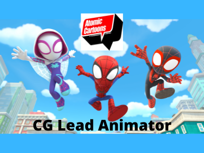 CG Lead Animator required Atomic Cartoons