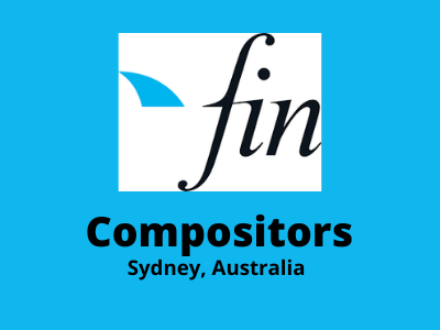 Compositors are required at Fin Design + Effects