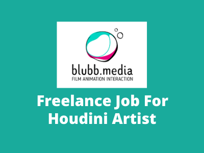 Freelance Houdini Artist required at Blubb Media - Python, CAD Freelance Houdini Artist required at Blubb Media - Python, CAD