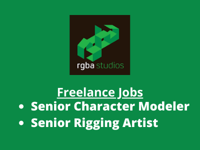Freelance job openings at RGBA Studios Pvt Ltd 