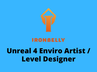 Ironbelly Studios Inc hiring Level Designer