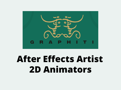 Jobs for After Effects Artists & 2D Animators