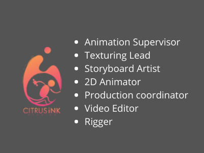 Multiple job openings at Citrus Ink Studios