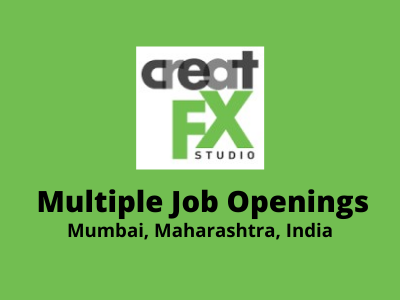 Multiple job openings at CreatFX Studio