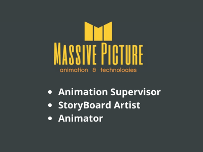 Multiple job openings at Massive Picture studio