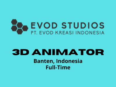 3D Animator required at Evod Studios