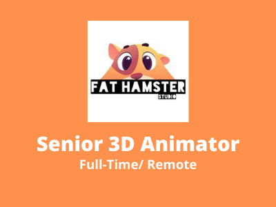 3D Animator required at Fat Hammer Studio