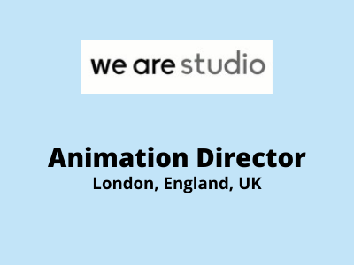 Animation Director job at We Are Studio