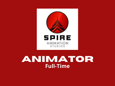 Animator is required at Spire Animation Studios