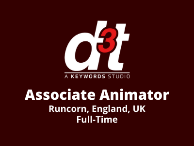 Associate Animator required at d3t Studios