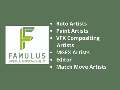Famulus Media & Entertainment multiple jobs