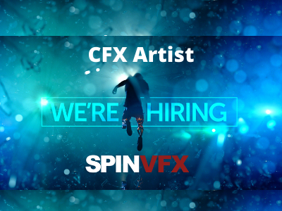 Full-time CFX Artist required at SpinVFX
