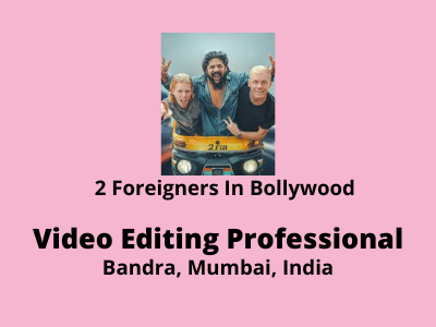 Job opening for Video Editing Professional