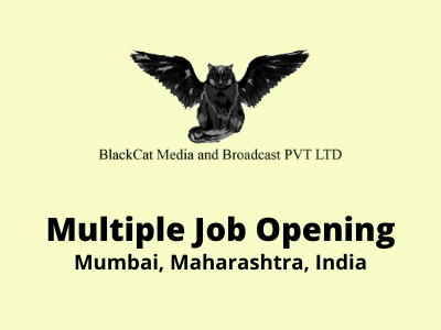 Jobs at BlackCat Media & Broadcast Pvt LtdĀ