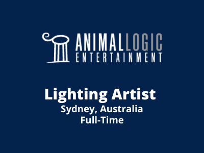 Lighting Artist required at Aniamal Logic