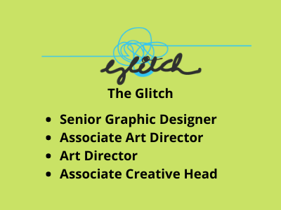 Multiple full-time job openings at The Glitch - Photoshop, Illustrator