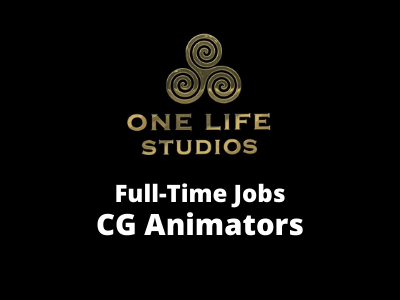One Life Studios is hiring CG Animators