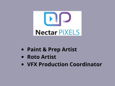 Paint & Prep & Roto job openings at Nectar Pixels