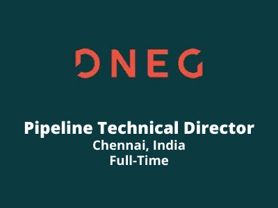 Pipeline Technical Director required at DNEG
