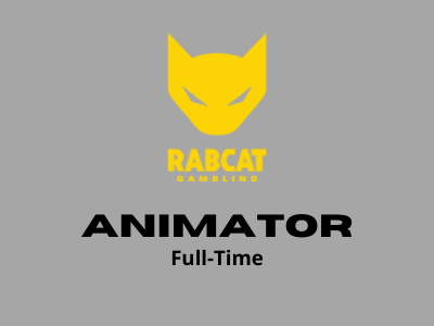 RABCAT Gambling is hiring 2D3D Animators