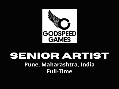 Senior Artist required at GodSpeed Games