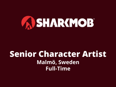 Senior Character Artist required at Sharkmob