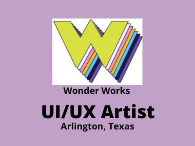 UIUX Artist required at Wonder Works Studio