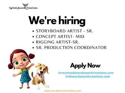 Word Sword Creations multiple job openings