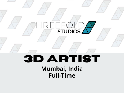 3D Artists required at ThreeFold Studio