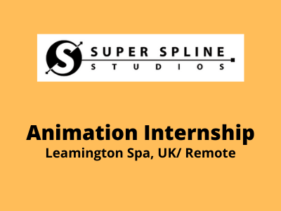 Animation Internship at Super Spline Studios - 3D Animation, Maya