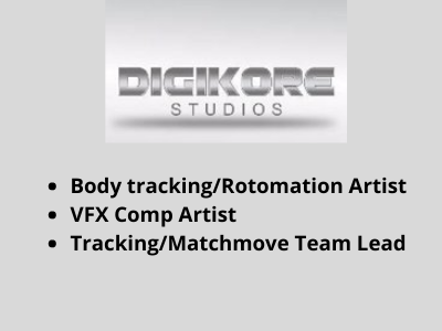 Digikore Studios is hiring multiple 3D Artists