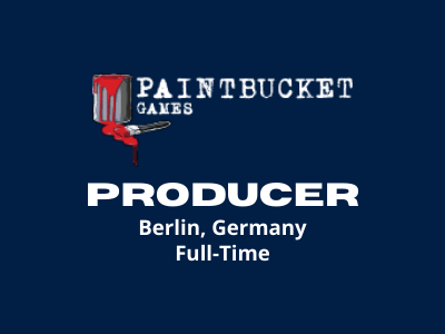 Full-time job for Producer at Paintbucket Games