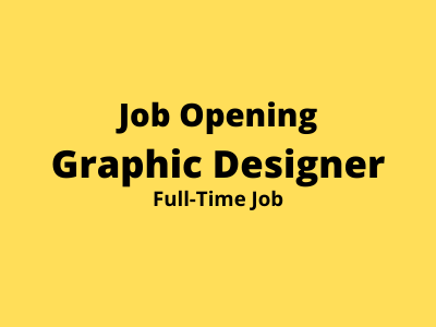 Full-time job opening for Graphic Designer
