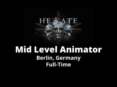 Mid Level Animator required at Hekate GmbH