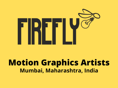 Motion Graphics Artists required at Firefly Studio