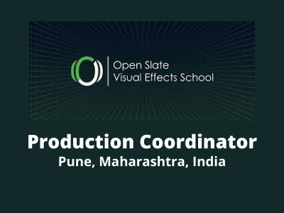 Open Slate is hiring Production Coordinator