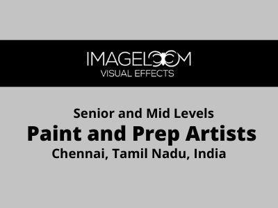 Paint and Prep Artists requird at ImageLoom VFX