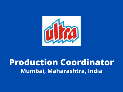 Production Coordinator required at Ultra Media