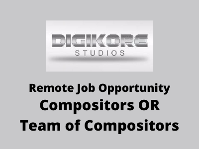 Remote working opportunity for Compositors