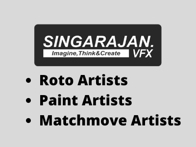 Singarajan VFX hiring Roto/Paint/ Matchmove Artists - Silhouette