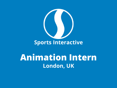 Sports Interactive is hiring Animation Intern