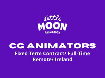 CG Animators required at Little Moon Animation