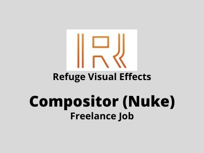 Freelance Compositor required at Refuge Studio