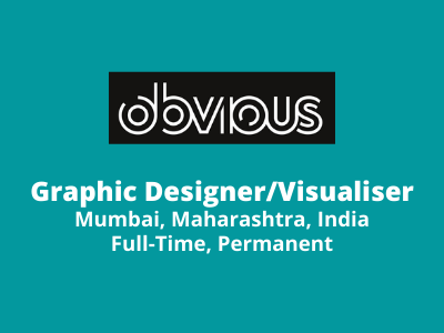 Graphic DesignerVisualiser required at Obvious