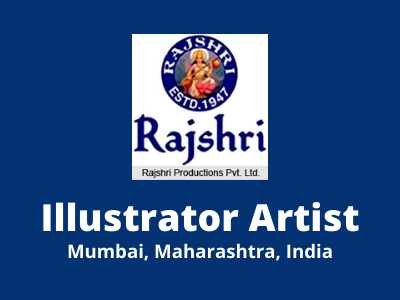Illustrator Artist is required at Rajshri Studio