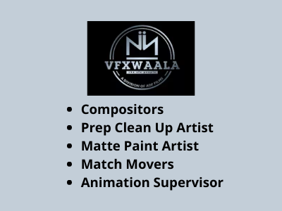 NY VFXWAALA has multiple full-time job openings