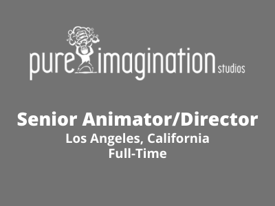 Sr Animator Director required at Pure Imagination