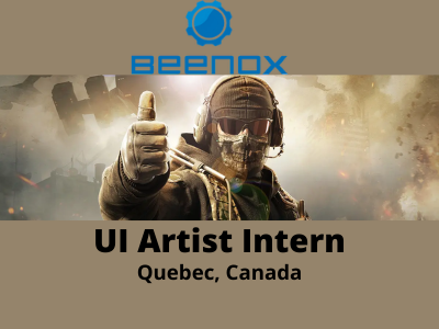 UI Artist Intern required at Beenox Gaming Studio